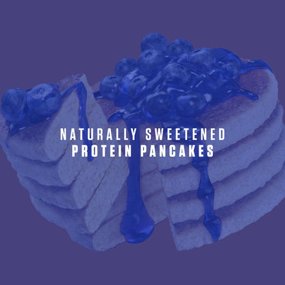 RYSE Loaded Protein Pancake & Waffle Mix - Buttermilk - Naturally Sweetened Breakfast with 21g Protein, 3g MCTs and 2g Fiber - No Added Sugar - High Protein Snack for Clean Energy - 6 Servings