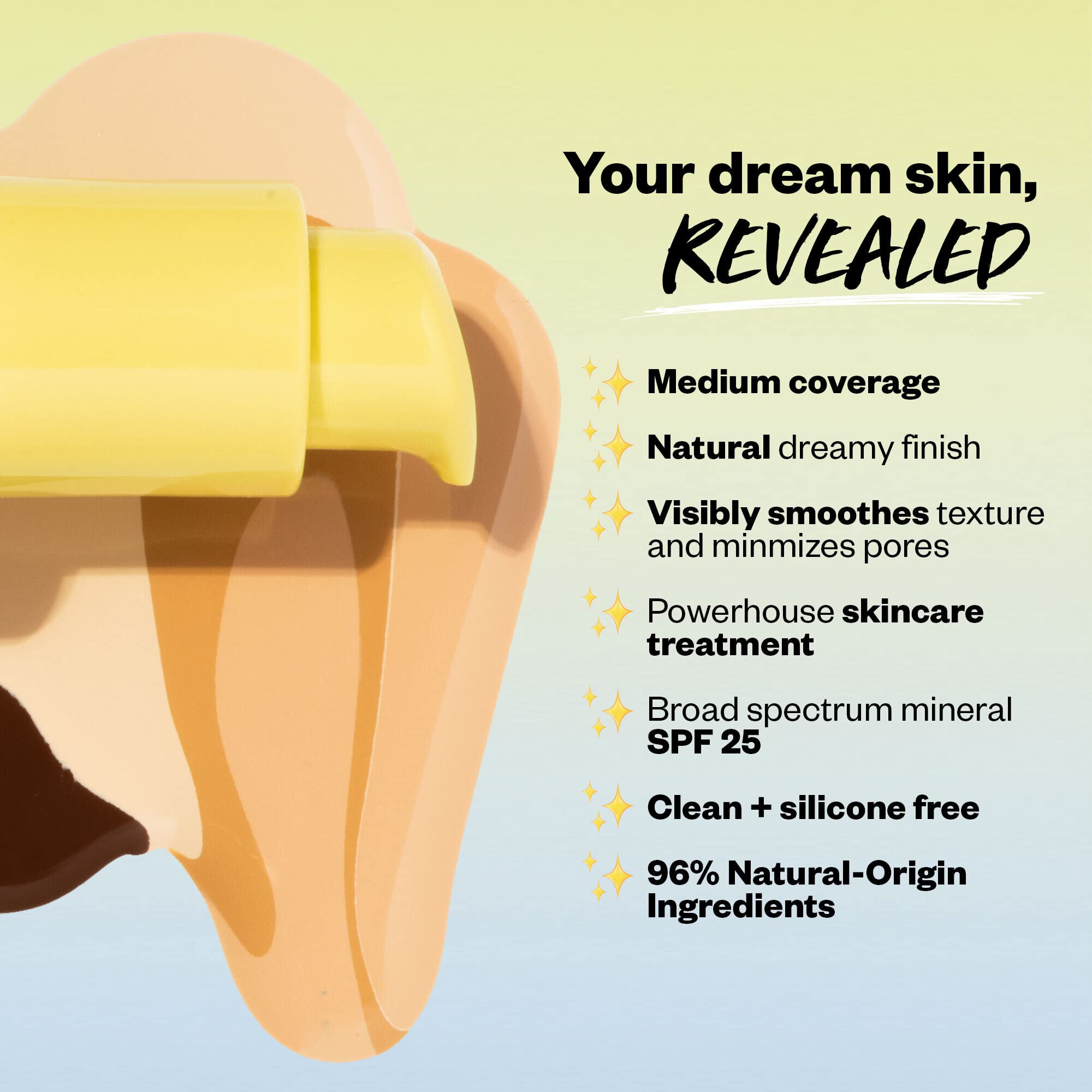 Kosas Revealer Liquid Foundation SPF 25 – Medium Buildable Coverage, Hydrating Natural Glow Finish, Medium Neutral 220 Kosas buy australia supplements