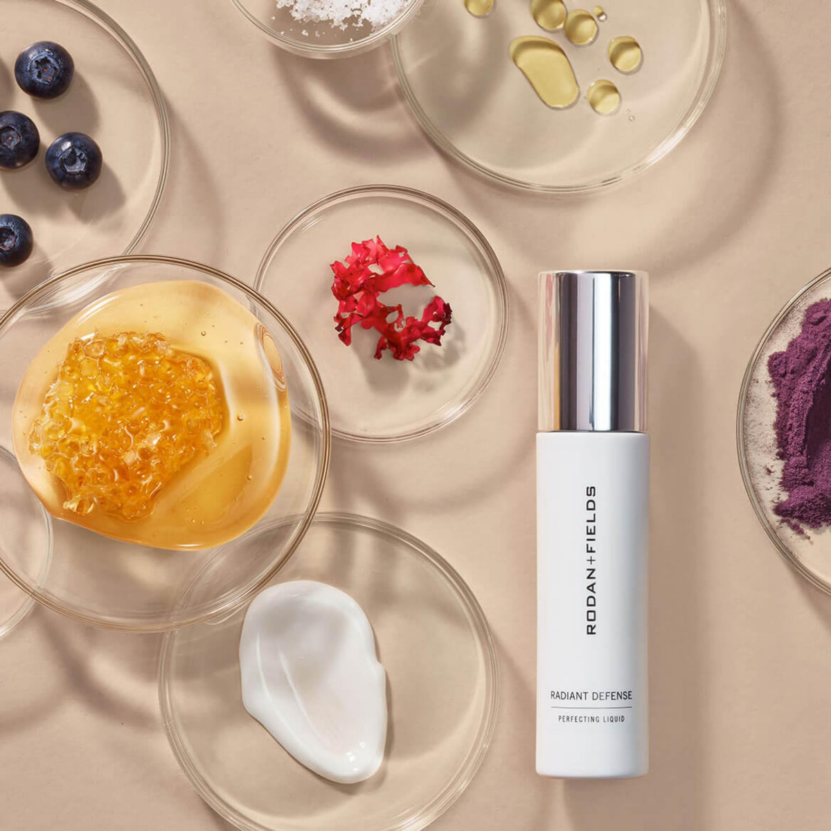 Rodan and Fields Radiant Defense Perfecting Liquid SPF 30 - Beige | 50 mL RODAN + FIELDS