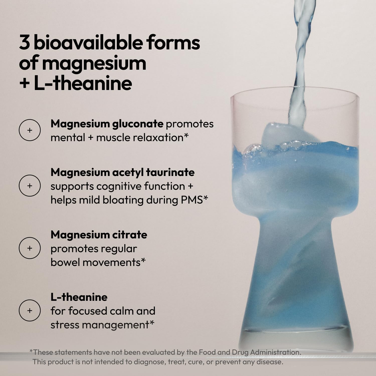 Moon Juice Magnesi-Om Magnesium Powder Supplement - Chelated Magnesium Complex + L-Theanine Blend for Rest, Relaxation & Regularity - Vegan, Non-GMO & No Sugar, Blue Lemon, 4.2 oz, 30 Servings Moon Juice buy australia supplements