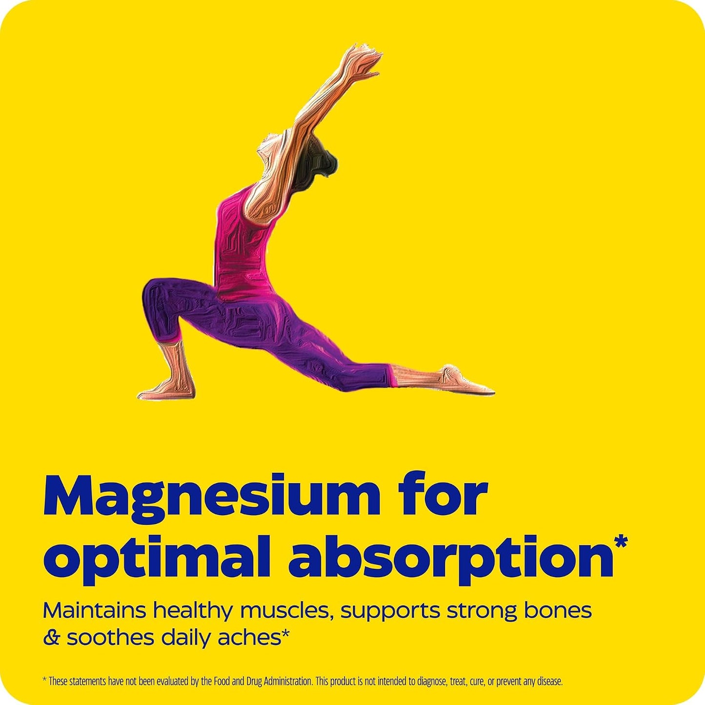 Enzymedica Magnesium Motion Supplement for Women & Men - Triple Magnesium Complex, ATA Mg, Malate & Glycinate, Muscle & Bone Health Support Capsules, High Bioavailability, Vegan, Gluten Free- 120 Caps Gsupps Australia