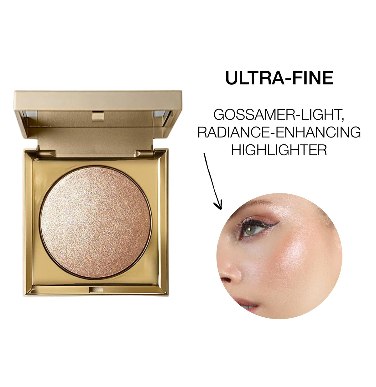 Stila Heaven's Hue Highlighter, Lightweight Hybrid Putty/Powder (Kitten) stila