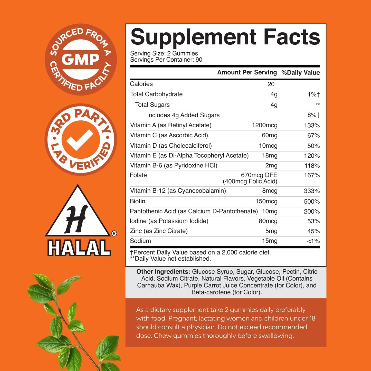 Teen Multivitamin Gummies 12-17 - Teen Boys & Girls Gummy Vitamins for Better Skin, Immune Strength, Mood & Energy Support - Teenage Girl & Boy Supplements with Zn, Mg, Vitamin A, C, D & E - 60 Ct Gsupps Australia