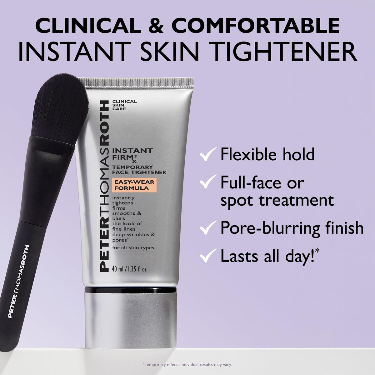 Peter Thomas Roth | Instant FIRMx® Temporary Face Tightener Easy-Wear Formula |For Firming & Smoothing Fine Lines, Deep Wrinkles and Pores Peter Thomas Roth