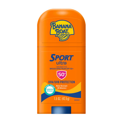 Banana Boat Sport SPF 50 Sunscreen Stick, 1.5 oz Banana Boat