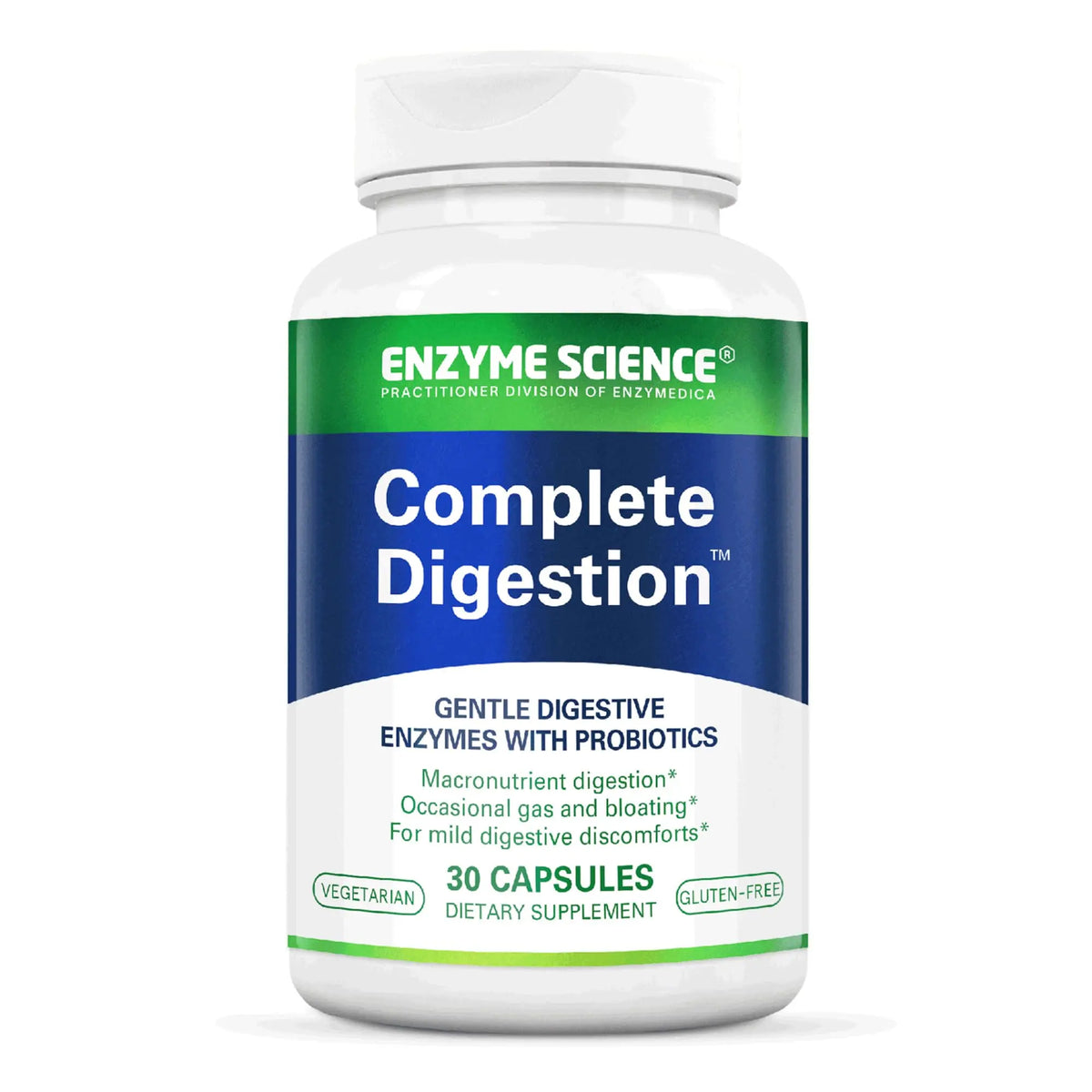 Enzyme Science Complete Digestion - Digestive enzymes for women and for men with probiotics - 3-in1 Gut Health Support for Digestion - Digestive health Enzyme Science