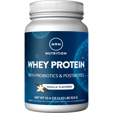 MRM Nutrition Whey Protein | Vanilla Flavored |18g Protein | with 2 Billion probiotics MRM buy australia supplements