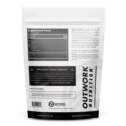 Outwork Nutrition Whey Isolate Protein Powder - Accelerates Muscle Building & Recovery - Low Lactose, Gluten-Free - Post Workout Supplement - Enhanced Protein Synthesis, Vanilla, 1.6lbs