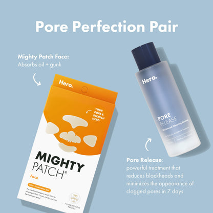 Hero Cosmetics Pore Release Blackhead Clearing Solution, Exfoliating 2% Salicylic Acid Toner Featuring AHA, BHA, and PHA HERO COSMETICS