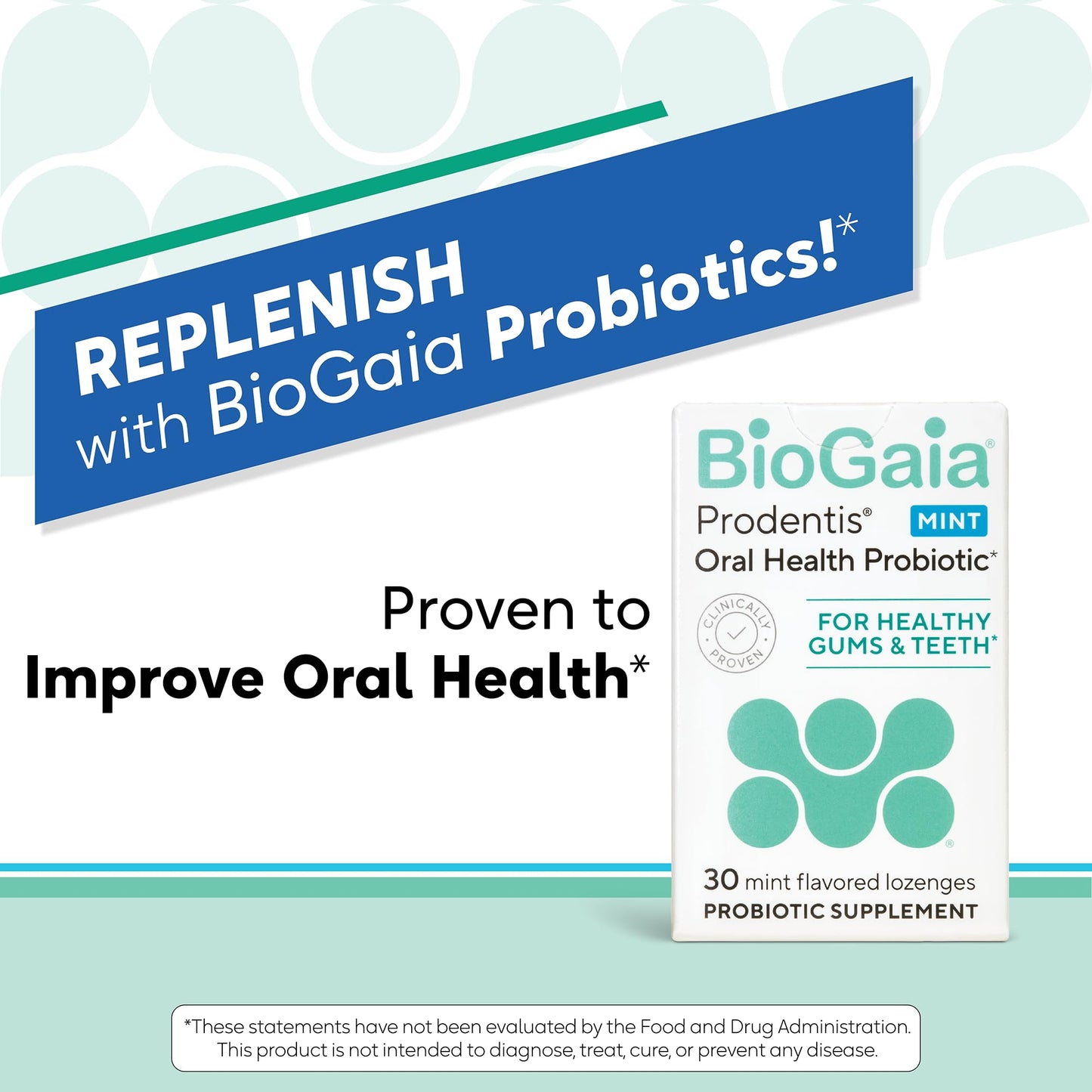 BioGaia Prodentis | Oral Probiotics | Promotes Healthy Gums & Teeth | Defends Against Bad Breath & Dental Problems | Improves Oral Health BioGaia