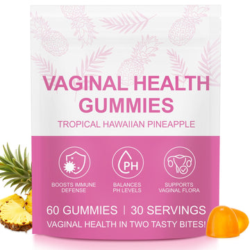 Vital Source Feminine Gummies - Feminine Balance Gummies for Women ph Natrual Famale Balance Cummie - Collagen Gummie - Pineapple PH Balance Gummie for Women Support Women’s Health - 60PCS Tooffi buy australia supplements