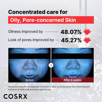 COSRX 15% Niacinamide Face Serum, 0.67 fl oz, Pore Minimizer Serum for Face, Even Skin Tone, Korean Skin Care COSRX