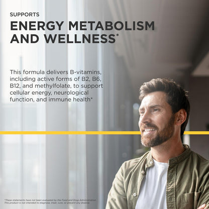 Integrative Therapeutics Active B-Complex - with Choline and Methylfolate - Cellular Energy, Immune Function & Heart Health Support with Vitamins B2, B6 & B12 Integrative Therapeutics