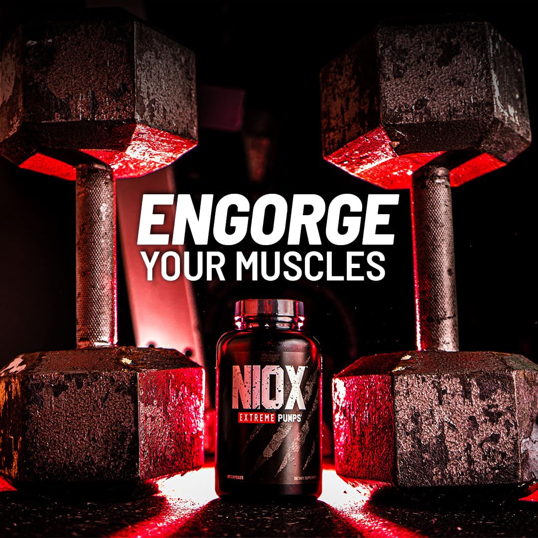 Nutrex Research NIOX Extreme Pumps - 180-Count Pre-Workout Pump Supplement Nutrex Research buy australia supplements
