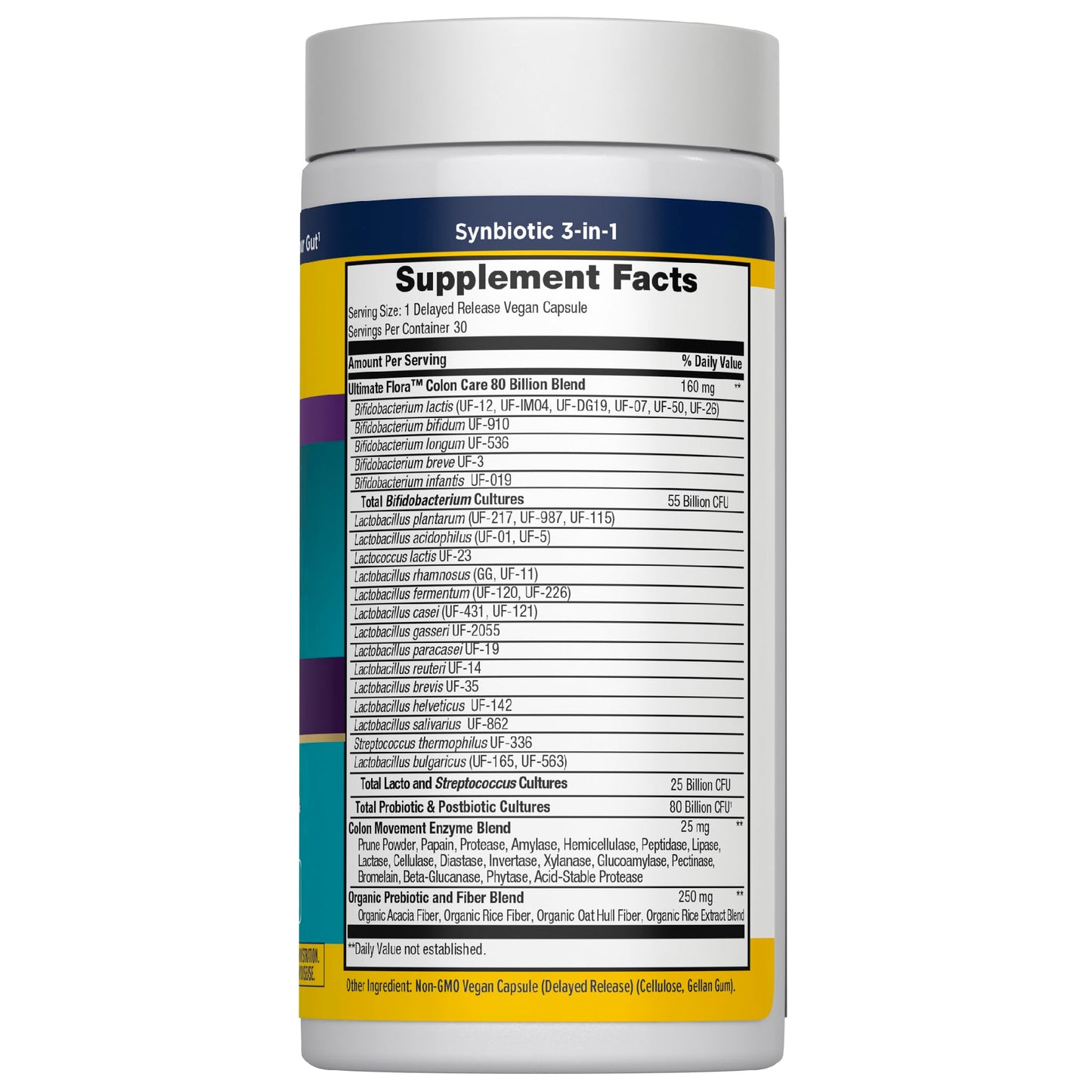 Renew Life Extra Care Digestive Probiotic Capsules, 50 Billion CFU Guaranteed, Daily Supplement Supports Immune, Digestive, Respiratory Health(1), L. Rhamnosus GG, Dairy, Soy and Gluten-Free, 90 Count | 90 Vegetarian Capsules | Supports Digestive, Immune Gsupps Australia