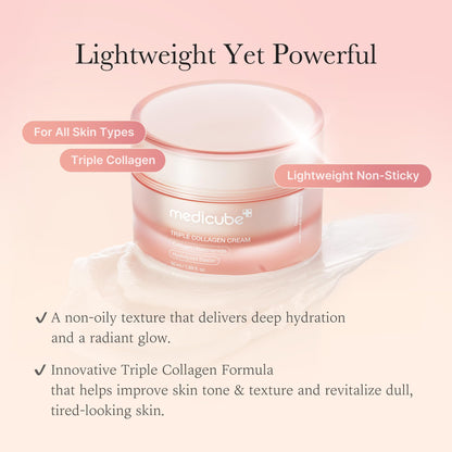 medicube Triple Collagen Cream for Hydrating & Firming medicube