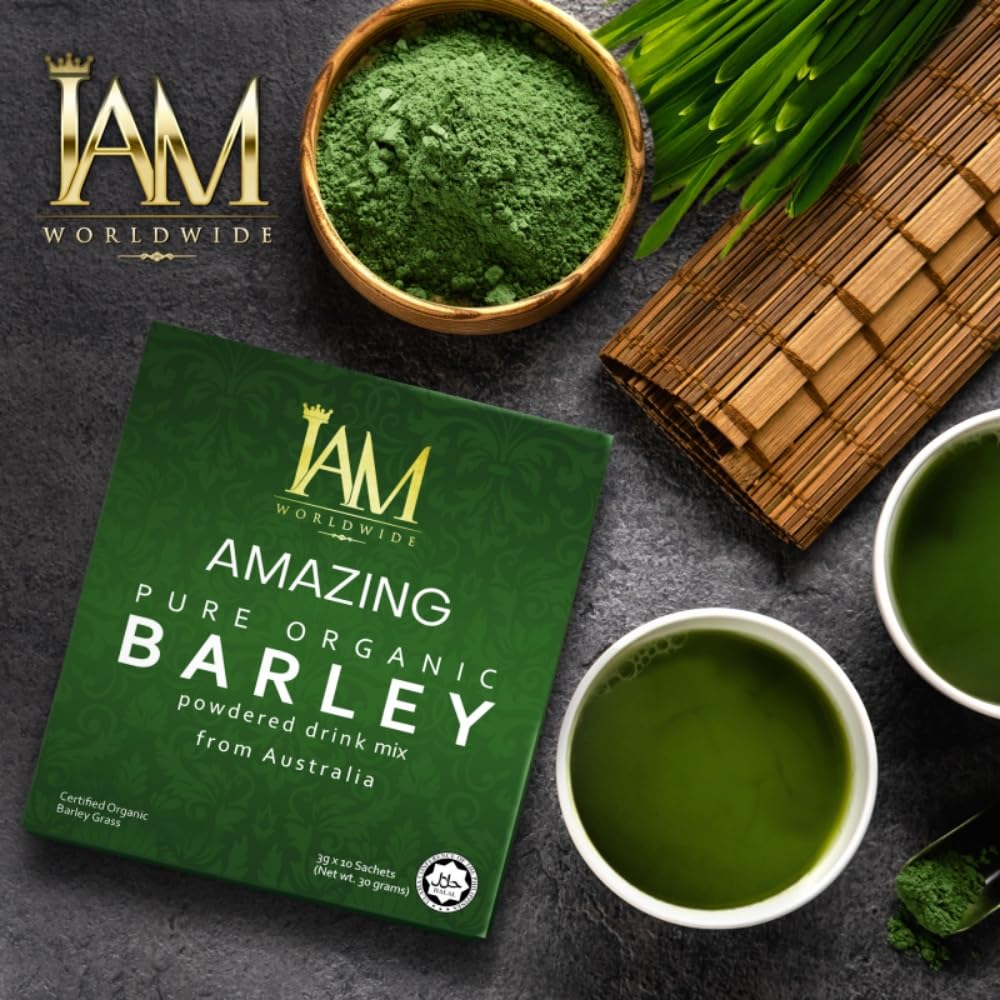 IAM Amazing Pure Organic Barley Powder Drink Barley Green Natural Blend XLXZHYF buy australia supplements