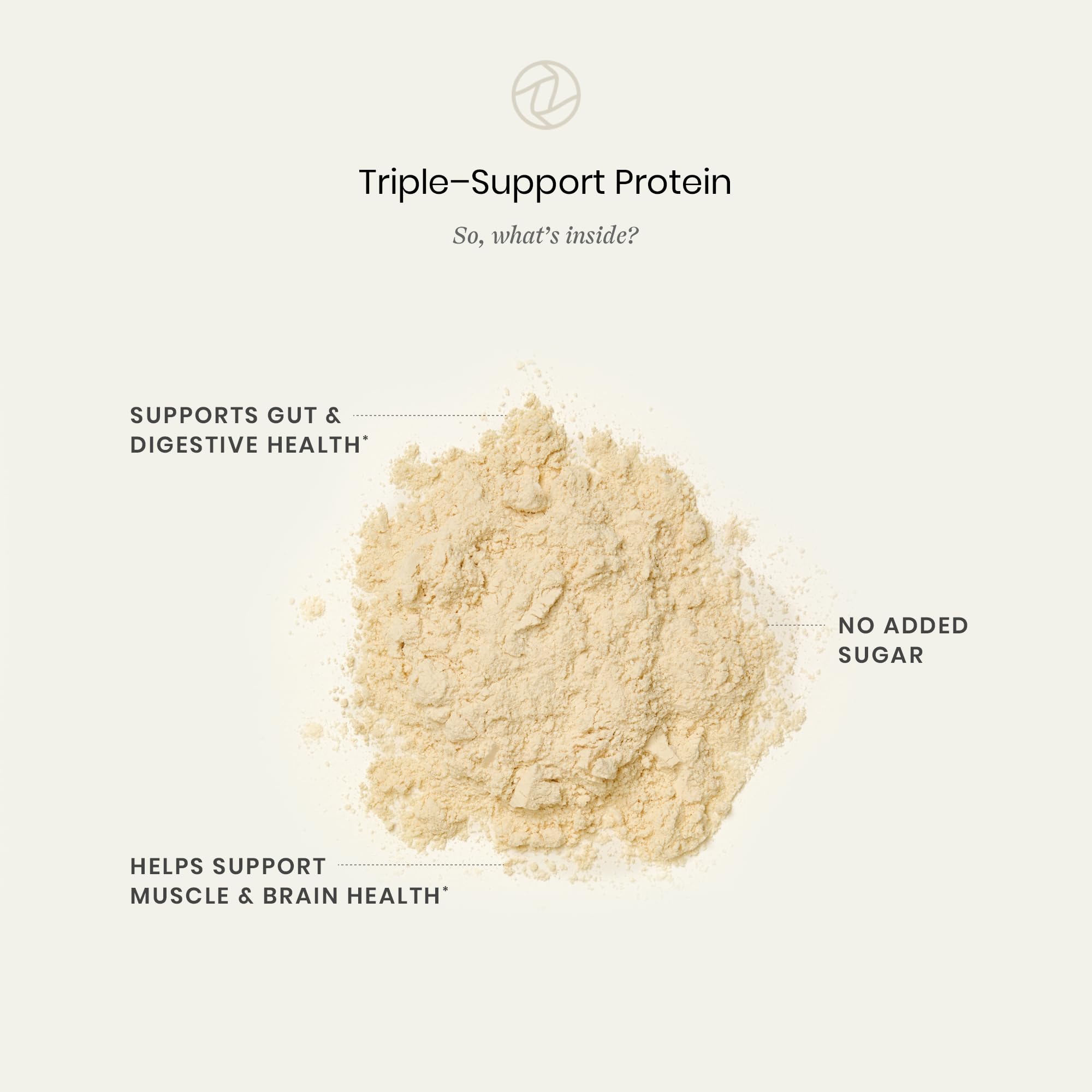 Perelel Triple-Support Plant Based Protein Powder, Creamy Vanilla, 20g Vegan Protein Powder, 3g Creatine Monohydrate, & 5g Prebiotic Fiber per Serving, Dairy Free, Perelel buy australia supplements