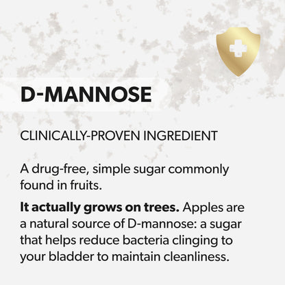 AZO D Mannose Urinary Tract Health, Cleanse, Flush & Protect The Urinary Tract, No.1 Pharmacist Recommended Brand AZO