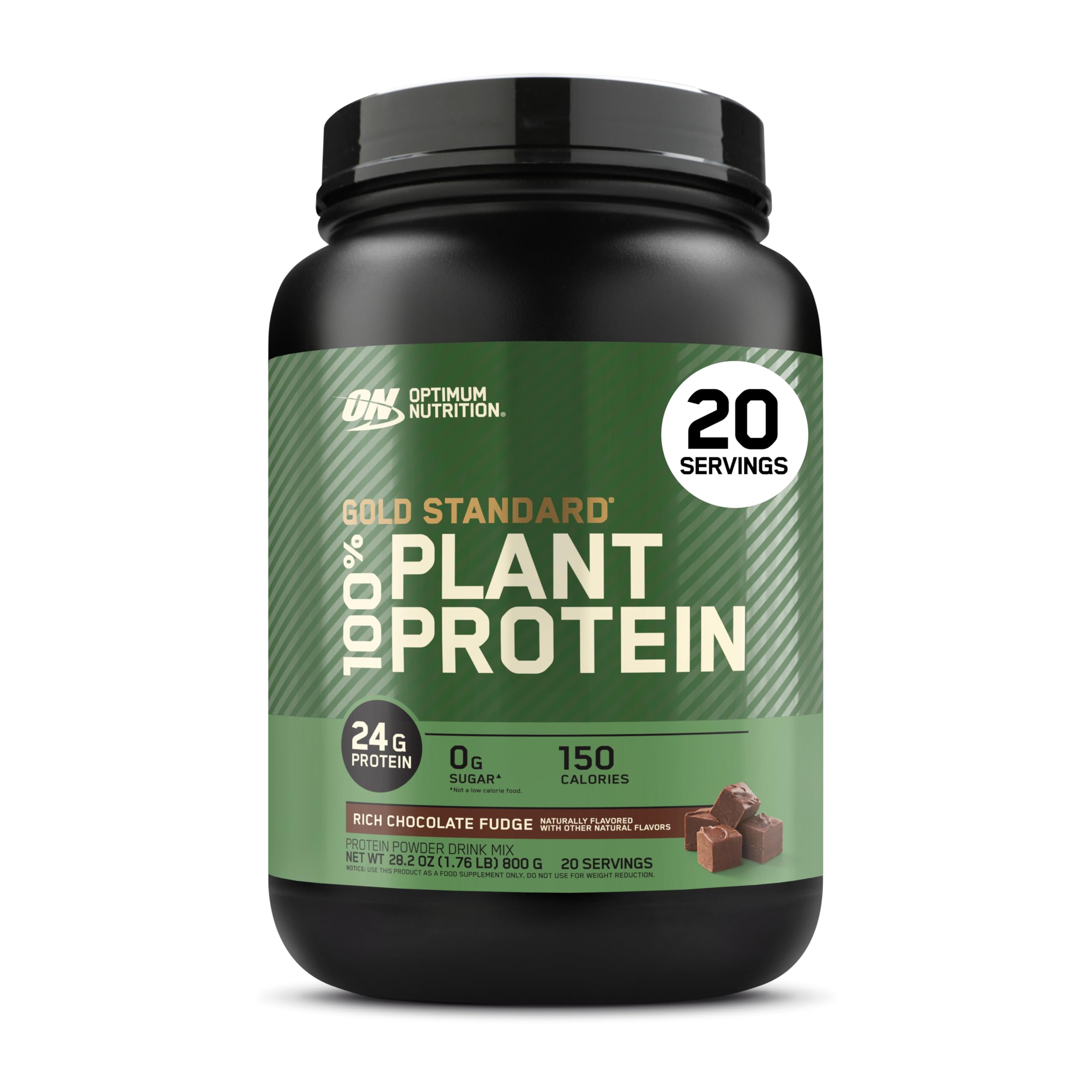 Optimum Nutrition Gold Standard 100% Plant Based Protein Powder, Gluten Free, Vegan Protein for Muscle Support and Recovery with Amino Acids - Rich Chocolate Fudge, 20 Servings (Packaging May Vary) Optimum Nutrition buy australia supplements