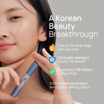 Advanced Eyelash Serum for Thicker, Longer Eyelashes and Eyebrows - Grow Luscious Lashes with Brow Enhancer (3mL) TEREZ & HONOR