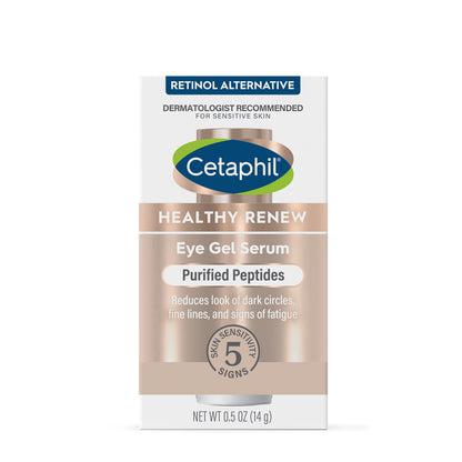 Cetaphil Healthy Renew Eye Gel Serum, Anti-Aging, Peptides, 0.5oz Cetaphil