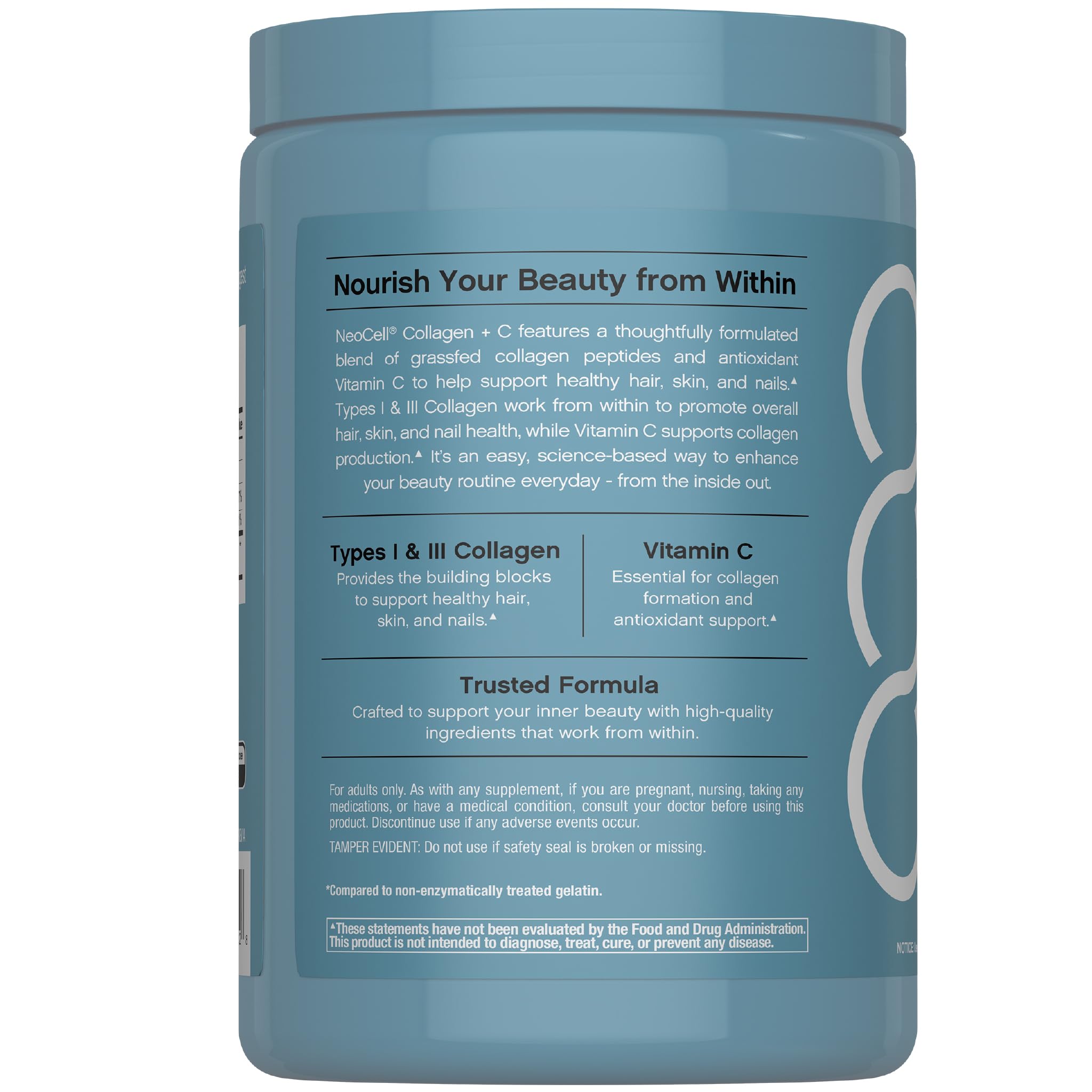 NeoCell Collagen Peptides Pills | 400 Caplets | Grass Fed | with Vitamin C | Superior Absorption Formula | for Women and Men NeoCell buy australia supplements