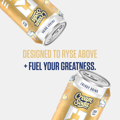 RYSE Fuel Energy Drink - Variety Pack - Sugar Free, Gluten Free & Vegan - 200mg Natural Caffeine, Taurine & Choline for Focus & Energy - No Artificial Colors - 16 fl oz Cans (12-Pack)