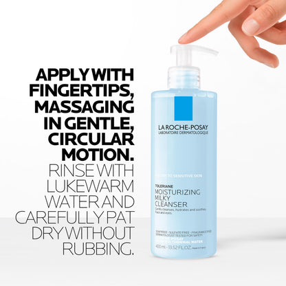 La Roche-Posay Toleriane Moisturizing Milky Cleanser with Glycerin, 13.5oz La Roche-Posay