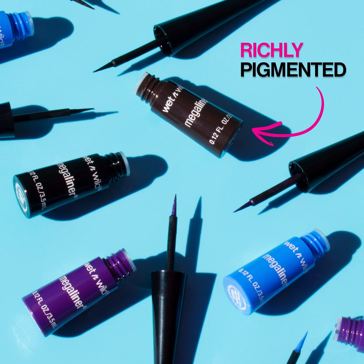 wet n wild MegaLiner Liquid Eyeliner - Black wet n wild