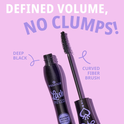 essence Lash Princess Sculpted Volume Mascara, Black (Pack of 1) Essence Cosmetics