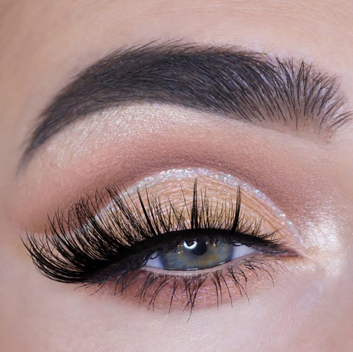 Fox Eye Lashes Wispy Faux Mink Lashes Volume Fairy Cat Eye Lashes That Look Like Extensions Spiky Fake Eyelashes 20mm Long Lash with Spikes Kiromiro