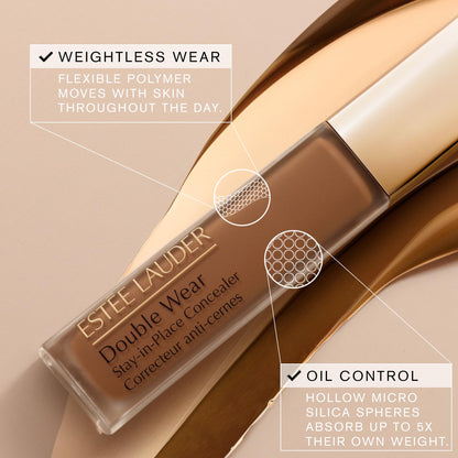 Estée Lauder Double Wear Stay-in-Place Flawless 24-Hour Concealer Makeup | Longwear | Soft Matte Finish, Medium-to-Full Coverage | Hydrating Concealer, 0.4 Fl Oz, 2C Estée Lauder