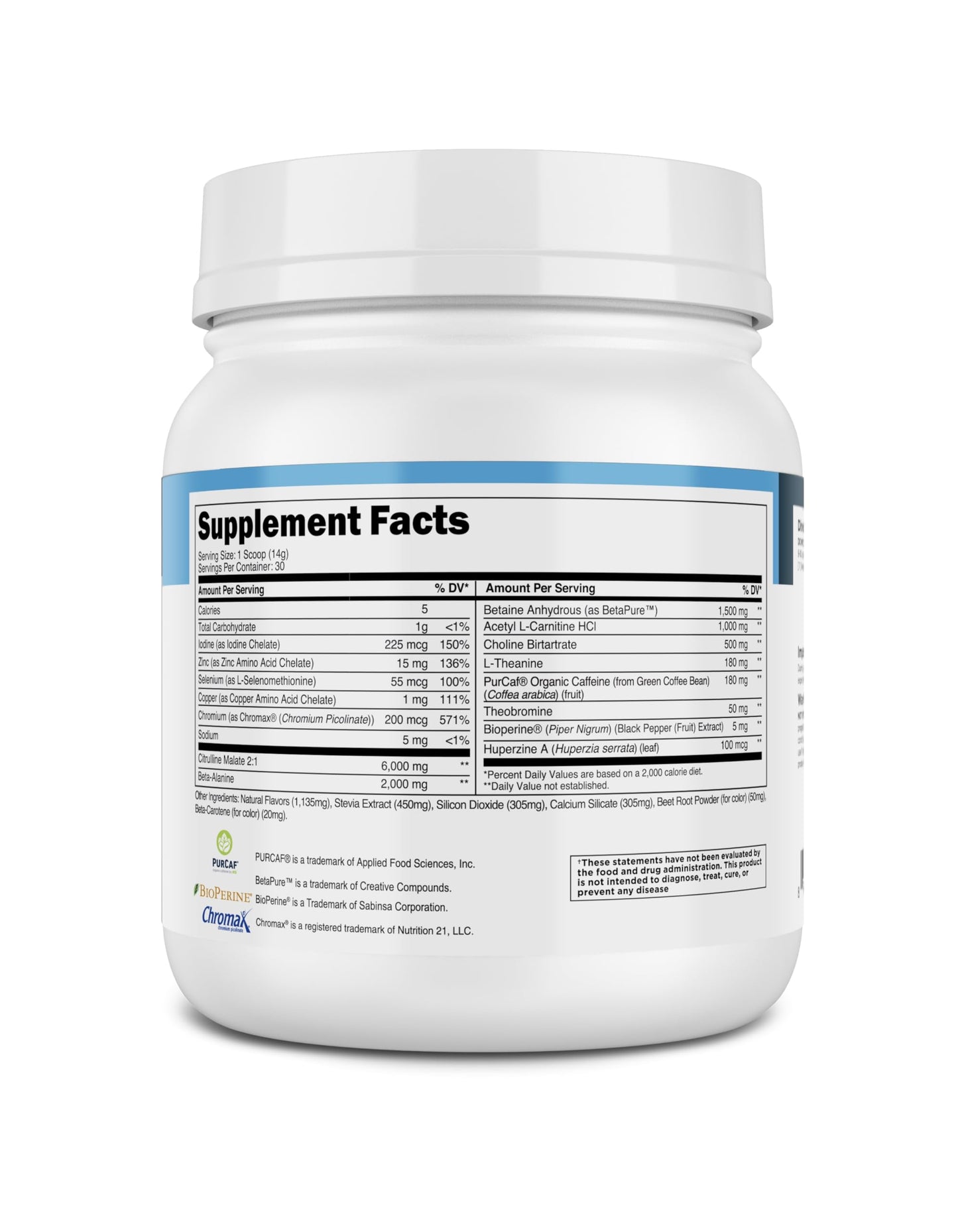 Transparent Labs Lean Pre-Workout - Body Recomposition Pre Workout for Men and Women with Acetyl L-Carnitine, Beta Alanine Powder, & PurCaf Organic Caffeine Powder - 30 Servings, Strawberry Lemonade