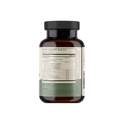 TERRA ORIGIN Digestive Enzymes with Probiotics & Prebiotics | 60 Capsules | Supports Digestive Gut Health | Non GMO, Gluten Free, TERRA ORIGIN