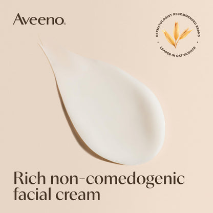 Aveeno Calm + Restore Facial Moisturizer Face Cream for Redness Relief, Non-Comedogenic Aveeno