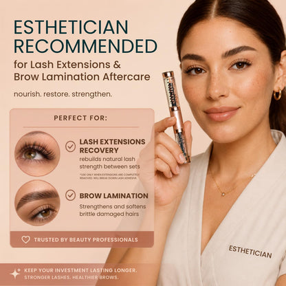 Organic Castor Oil Lash Serum for Eyelash Growth Serum and Eyebrow Growth Live Fraiche