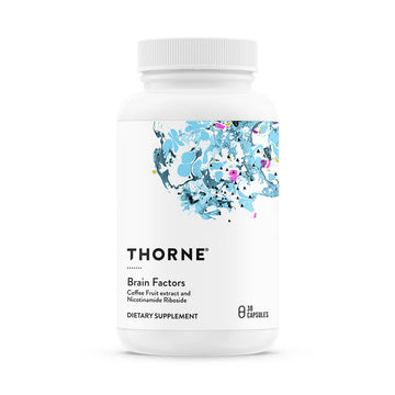 THORNE - Brain Factors - Brain Health Supplement with Nicotinamide Riboside, Coffee Fruit Extract & Betaine Anhydrous - Supports Learning, Memory & Cognition* - 30 Servings THORNE buy australia supplements