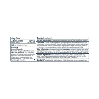 Neutrogena Rapid Clear Acne Treatment Pads, Salicylic Acid, 60 Count Neutrogena