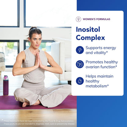 Pure Encapsulations Inositol Complex | Supplement to Support Energy, Healthy Metabolism, and Ovarian Function* | 60 Capsules Pure Encapsulations