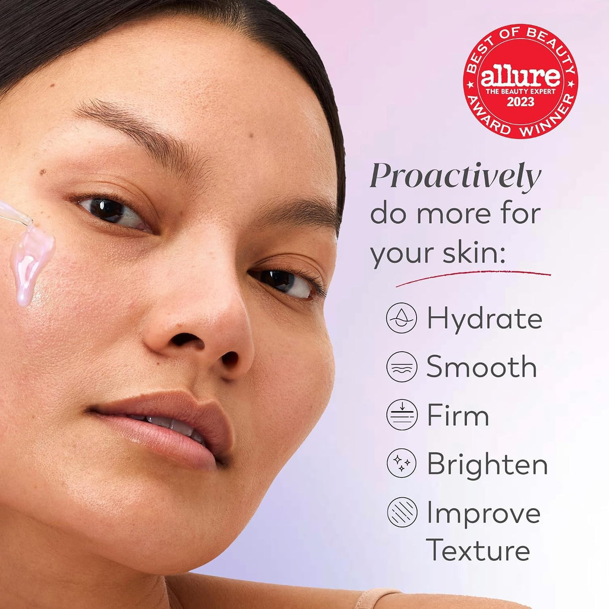 Olay Super Serum - Glow Serum for Face - Activated Niacinamide, Vitamin C & E, Collagen Peptide, AHA - 5-in-1 Benefits - Brightens, Hydrates, Smooths, Firms, Evens Tone, Proactive Anti-Aging, 1.0 Oz Olay