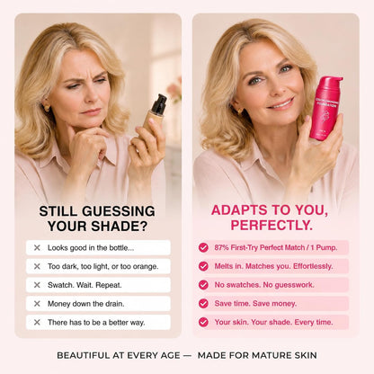 Fidyn Smoochie Color Changing Foundation: Korean foundation for Mature Skin Fidyn