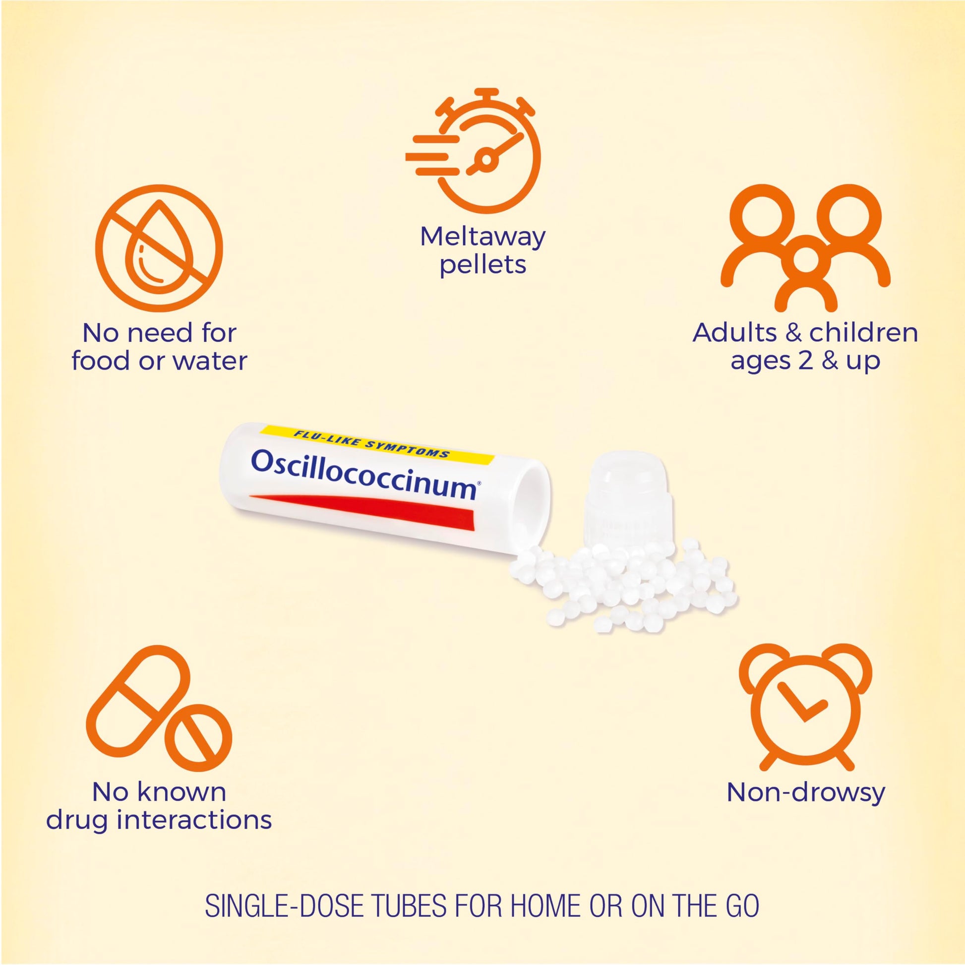 Boiron Oscillococcinum for Relief from Flu-Like Symptoms of Body Aches, Headache, Fever, Chills, and Fatigue - 30 Doses Gsupps Australia