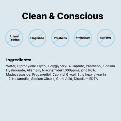 COSRX Low pH Niacinamide Cleansing Water for Sensitive Skin, 13.52 fl.oz COSRX