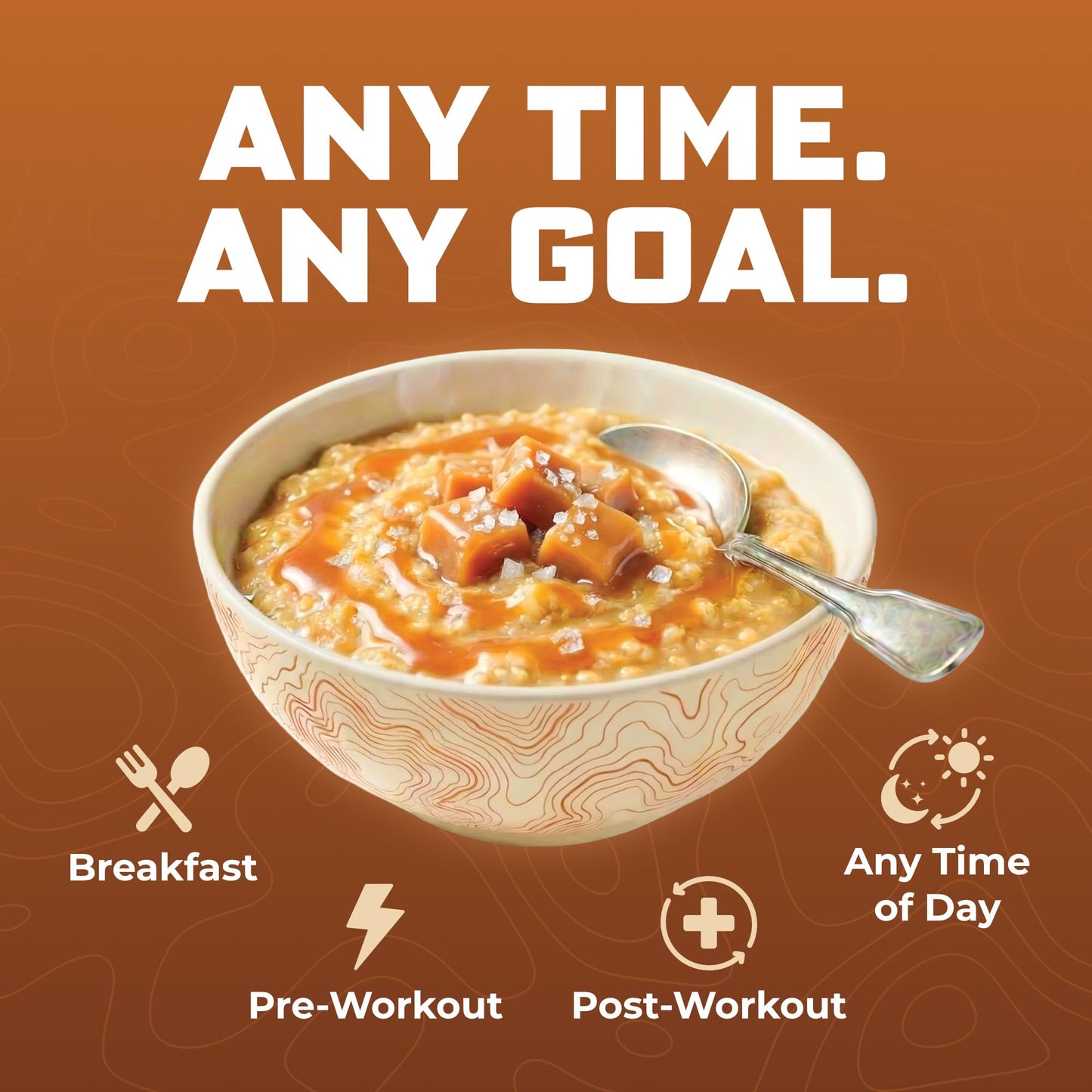 Huge Creamy Rice, Maple Brown Sugar, Rice Cereal (Cream of Rice Style), Quick & Easy Preparation, Fast-Digesting Carbohydrates, Sugar-Free, Creamy Texture, Pre & Post Workout Fuel, 30 Servings