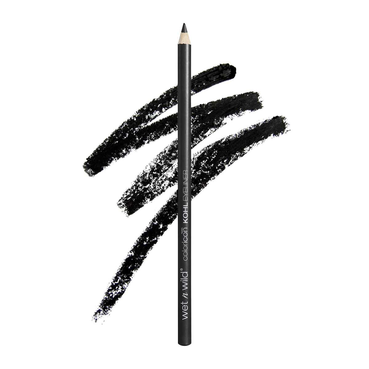 wet n wild Color Icon Kohl Eyeliner Pencil - Rich Hyper-Pigmented Color, Smooth Creamy Application, Long-Wearing Matte Finish Versatility, Cruelty-Free - Baby's Got Black wet n wild