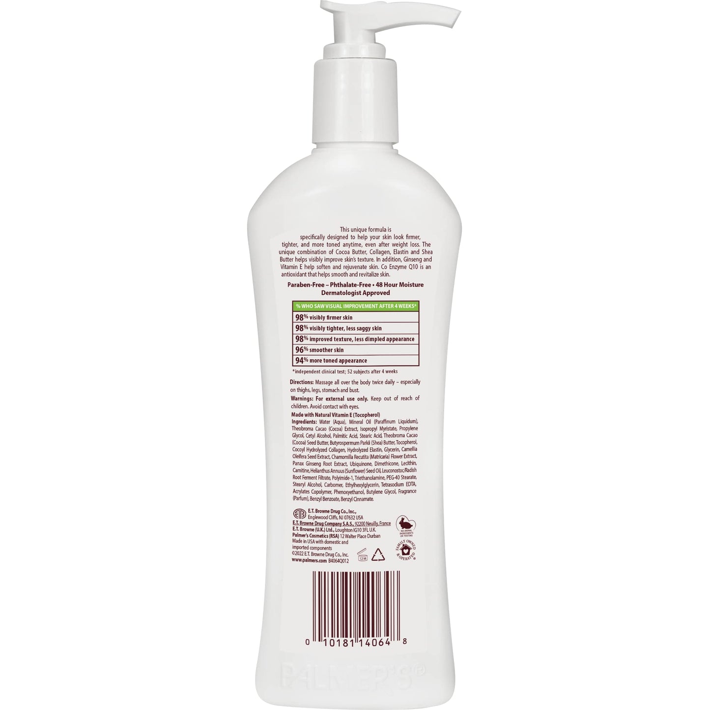 Palmer's Cocoa Butter Formula with Vitamin E + Q10 Firming Butter Body Lotion, Postpartum Palmer's