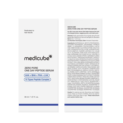 medicube Zero Pore One Day 10 Peptide Serum medicube