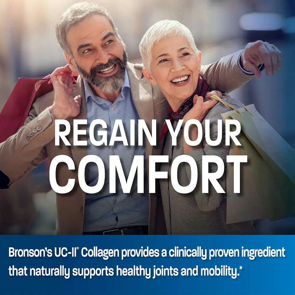 Bronson UC-II Type II Collagen with Undenatured Type II Collagen, 30 Capsules Bronson