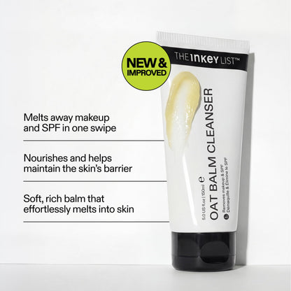 The INKEY List Oat Cleansing Balm 5 fl oz - New & Improved Formula The INKEY List